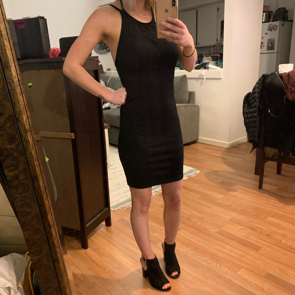 NWT Tight Black Bodycon Dress [make an offer]